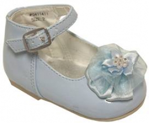 Dress Shoes w/ Flower in Front- Belt Buckle